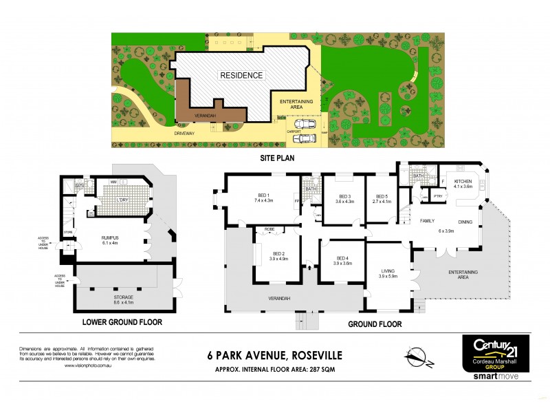 6 Park Avenue, Roseville NSW 2069 Floorplan