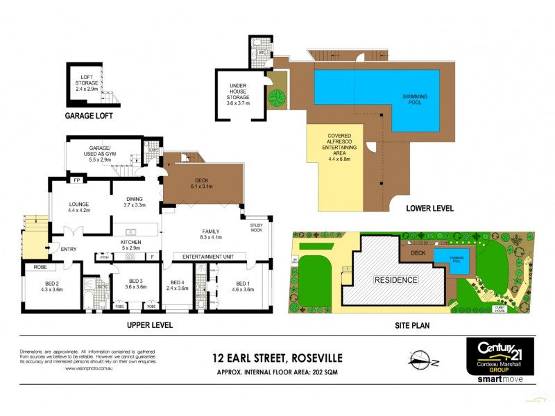 12 Earl Street, Roseville NSW 2069 Floorplan