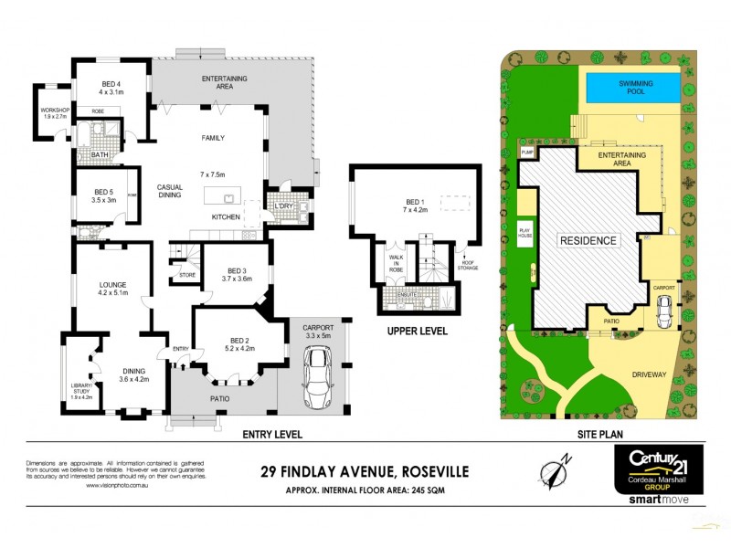 29 Findlay Avenue, Roseville NSW 2069 Floorplan