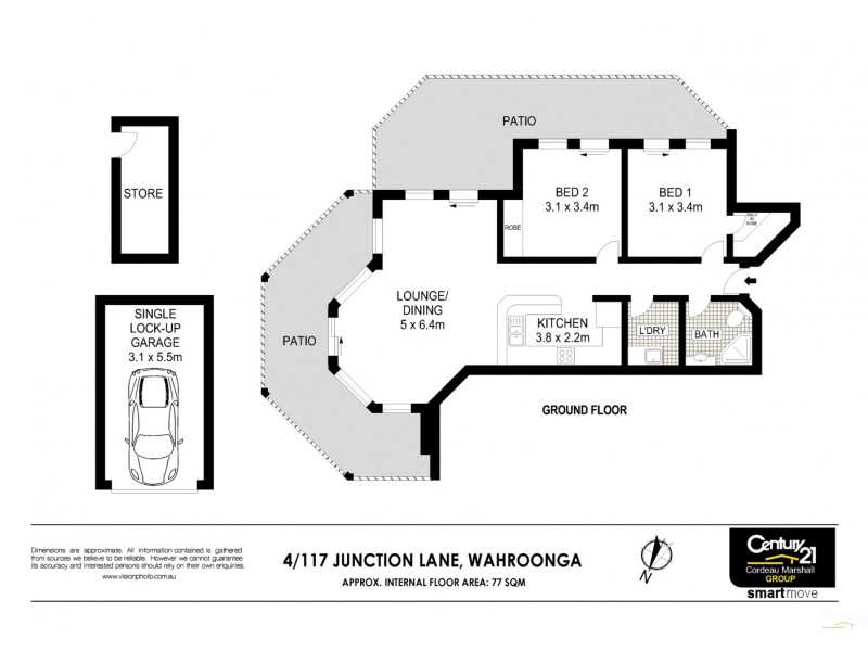 4/117 Junction Lane, Wahroonga NSW 2076 Floorplan