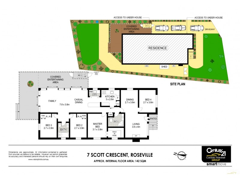7 Scott Crescent, Roseville NSW 2069 Floorplan