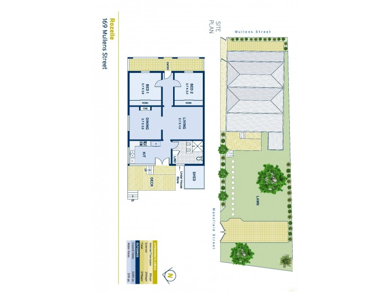 169 Mullens Street, Rozelle NSW 2039 Floorplan