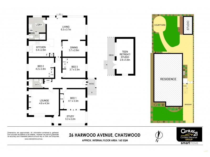 26 Harwood Avenue, Chatswood NSW 2067 Floorplan