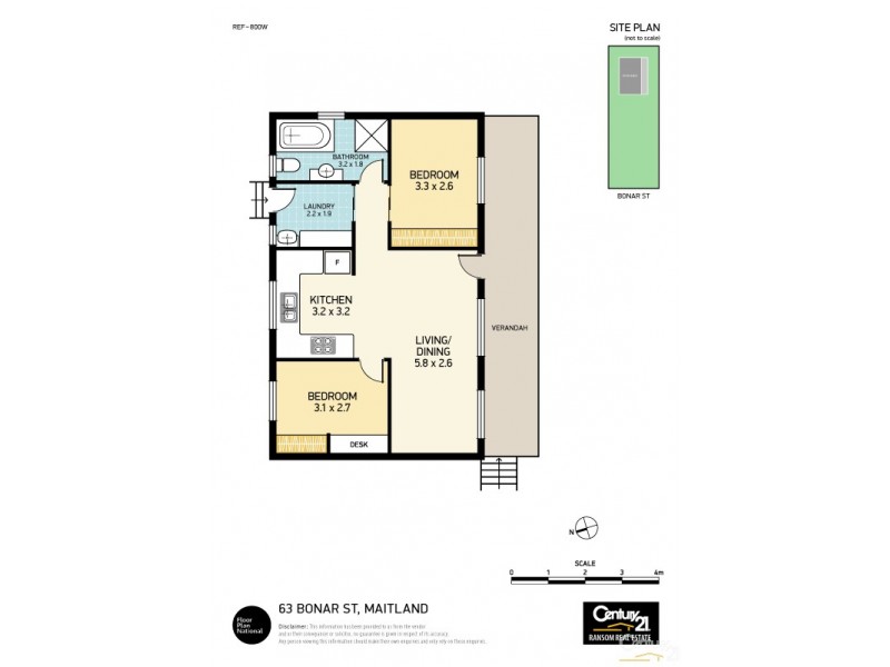 63 Bonar Street, Maitland NSW 2320 Floorplan