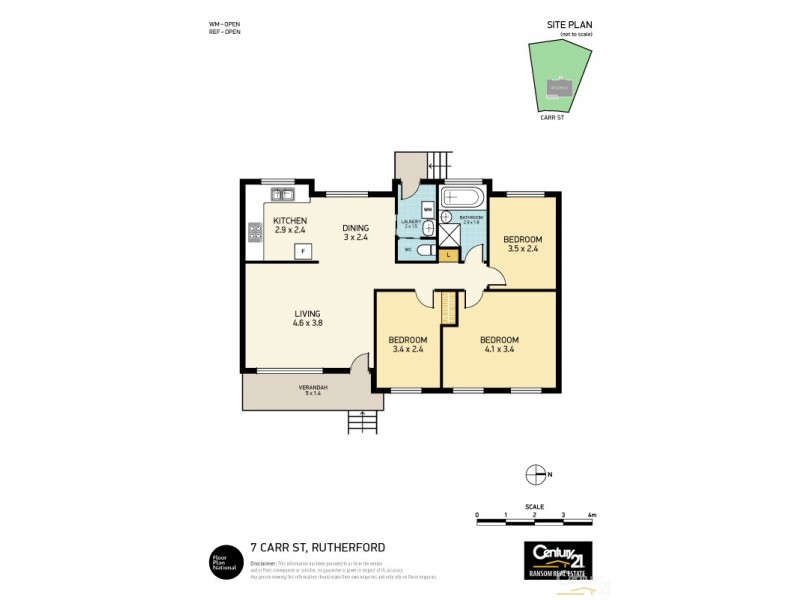 7 Carr Street, Rutherford NSW 2320 Floorplan