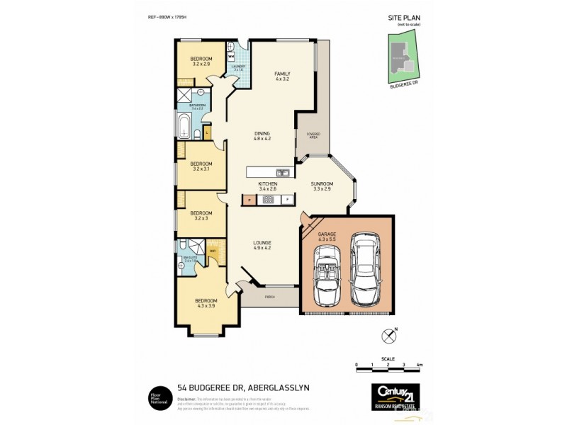 54 Budgeree Drive, Aberglasslyn NSW 2320 Floorplan