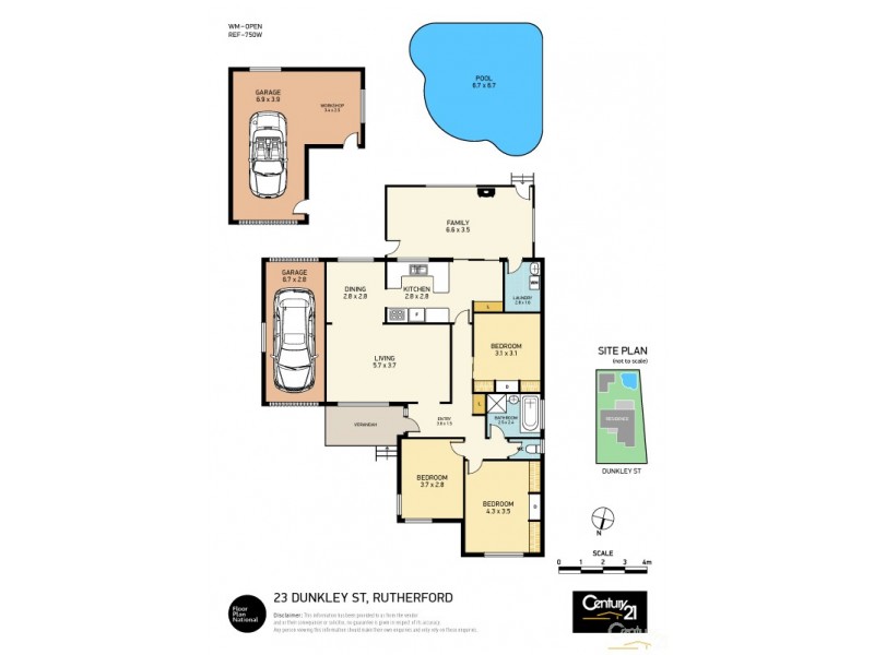 23 Dunkley Street, Rutherford NSW 2320 Floorplan