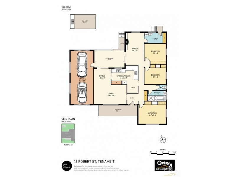 12 Robert Street, Tenambit NSW 2323 Floorplan