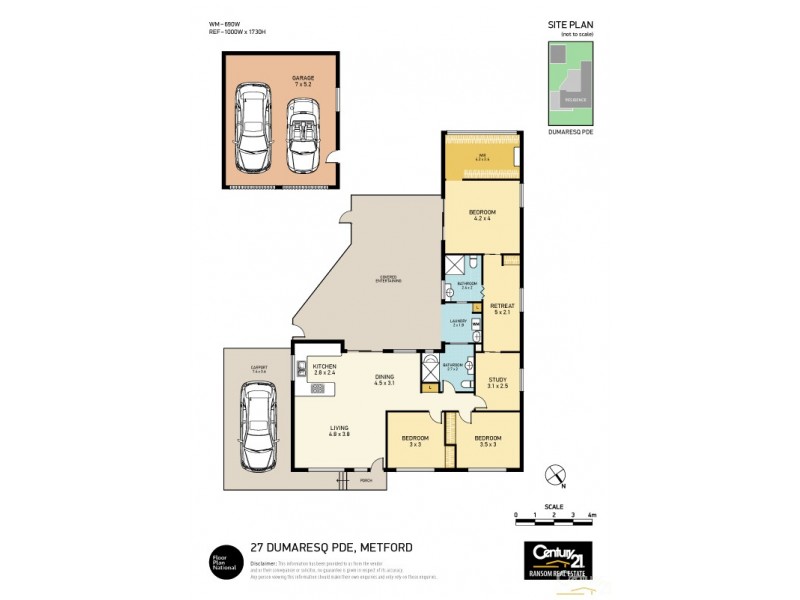 27 Dumaresq Parade, Metford NSW 2323 Floorplan