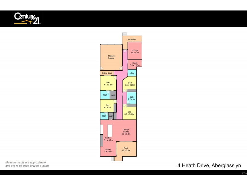 4 Heath Avenue, Aberglasslyn NSW 2320 Floorplan