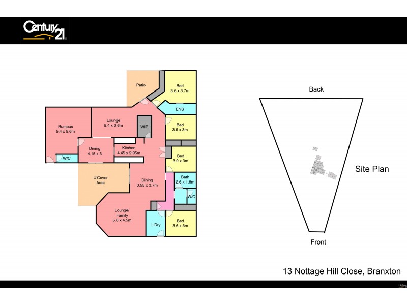 13 Nottage Hill Close, Branxton NSW 2335 Floorplan