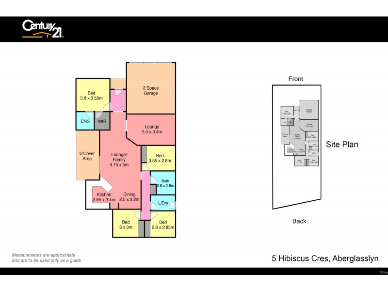 5 Hibiscus Crescent, Aberglasslyn NSW 2320 Floorplan