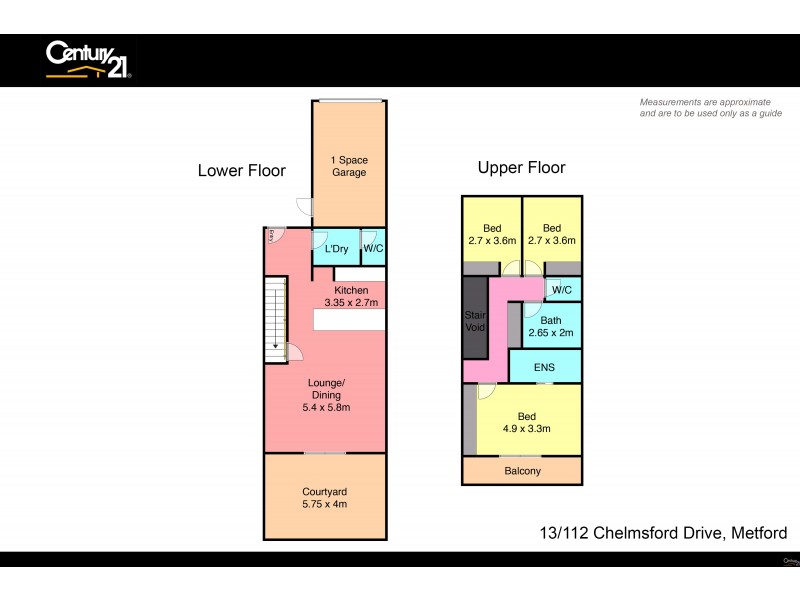 13/112 Chelmsford Drive, Metford NSW 2323 Floorplan
