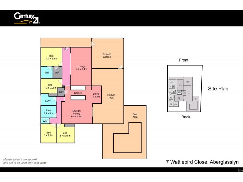 7 Wattlebird Close, Aberglasslyn NSW 2320 Floorplan