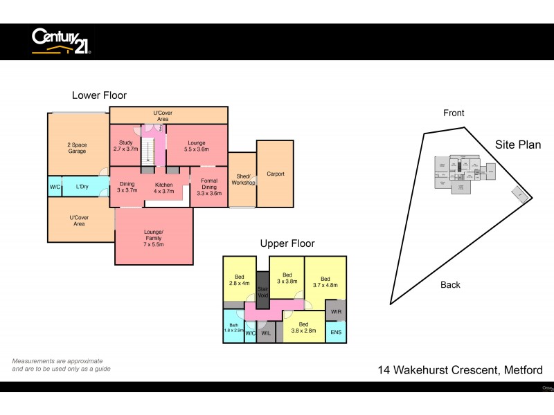 14 Wakehurst Crescent, Metford NSW 2323 Floorplan