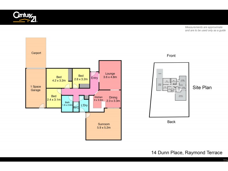 14 Dunn Place, Raymond Terrace NSW 2324 Floorplan