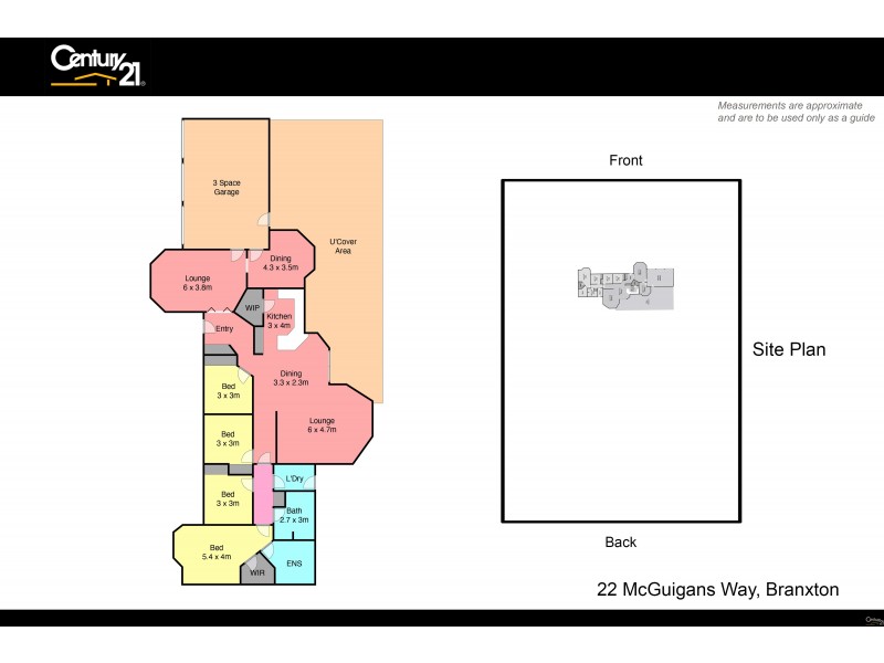 22 McGuigans Way, Branxton NSW 2335 Floorplan