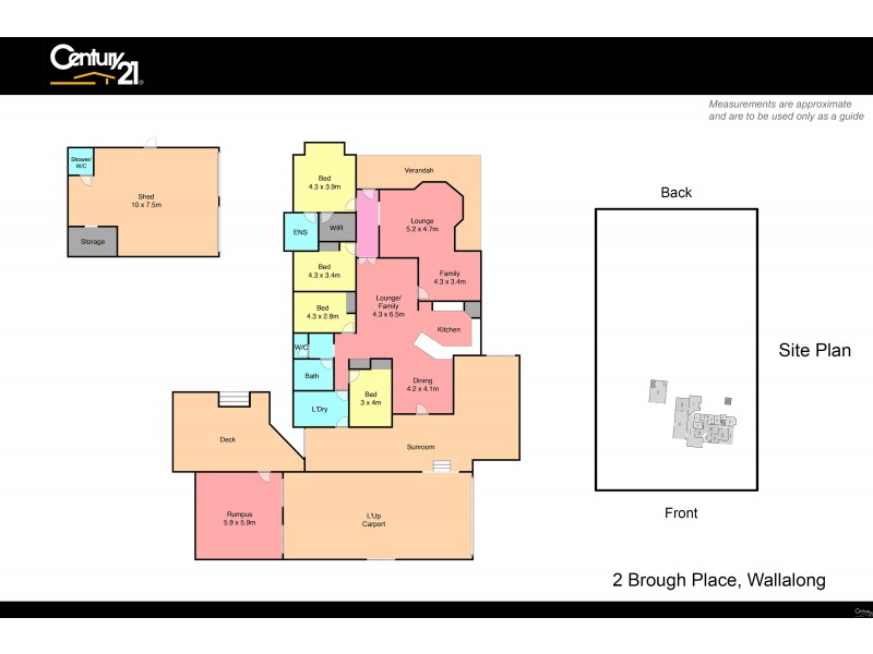2 Brough Place, Wallalong NSW 2320 Floorplan