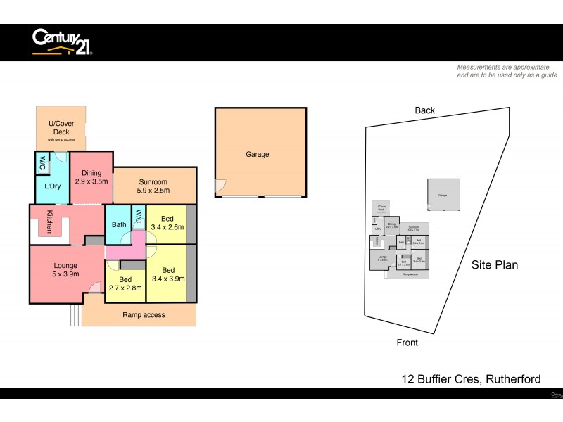 12 Buffier Crescent, Rutherford NSW 2320 Floorplan
