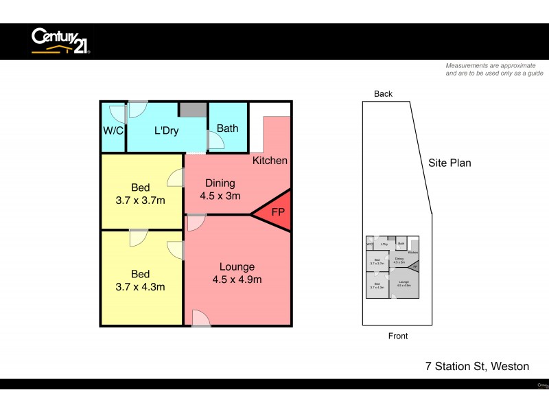 7 Station Street, Weston NSW 2326 Floorplan