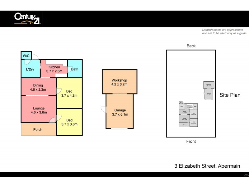 3 Elizabeth Street, Abermain NSW 2326 Floorplan