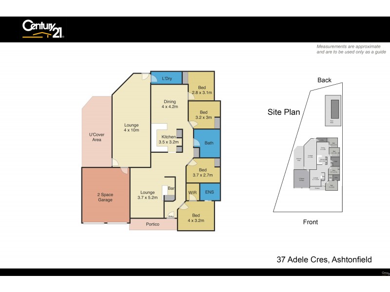 37 Adele Cres, Ashtonfield NSW 2323 Floorplan