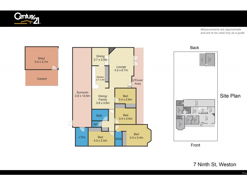 7 Ninth Street, Weston NSW 2326 Floorplan