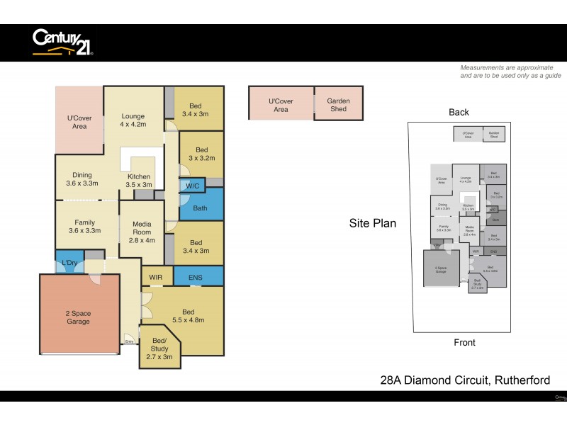 28A Diamond Circuit, Rutherford NSW 2320 Floorplan