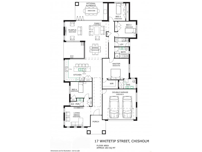 17 Whitetip Street, Chisholm NSW 2322 Floorplan