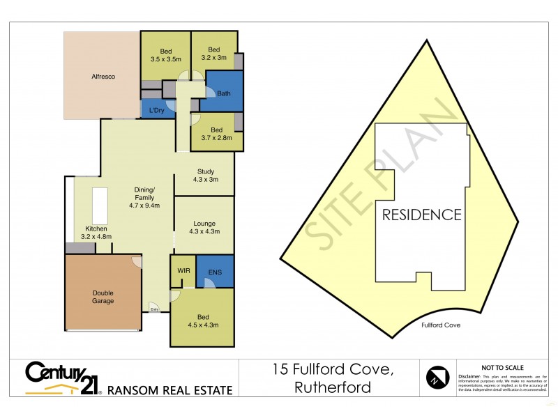 15 Fullford Cove, Rutherford NSW 2320 Floorplan