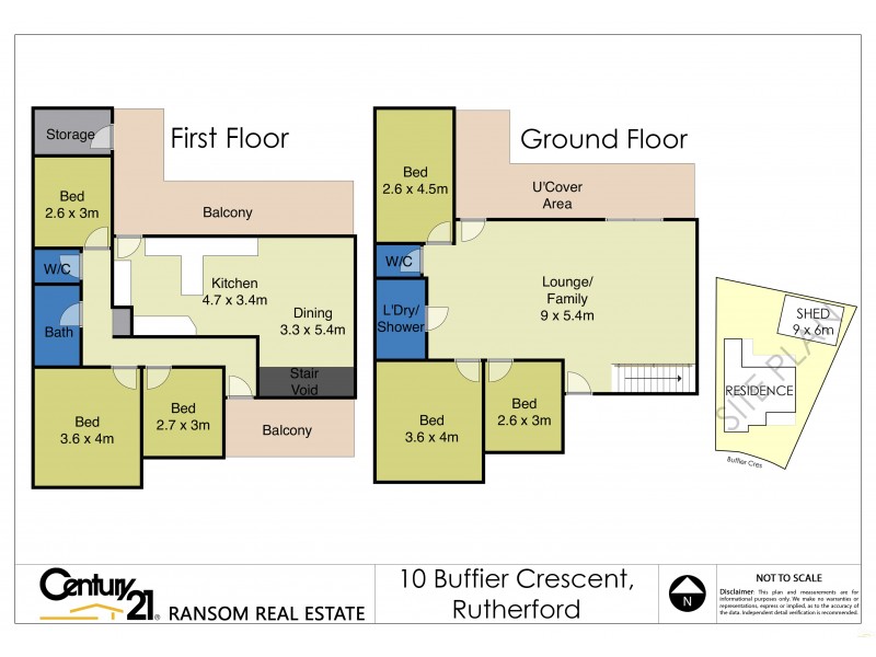 10 Buffier Cresent, Rutherford NSW 2320 Floorplan