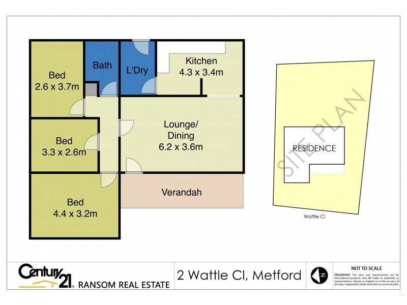 2 Wattle Close, Metford NSW 2323 Floorplan