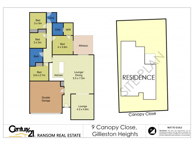 9 Canopy Close, Gillieston Heights NSW 2321 Floorplan