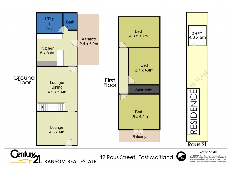 42 Rous Street, East Maitland NSW 2323 Floorplan