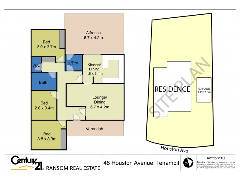 48 Houston Avenue, Tenambit NSW 2323 Floorplan
