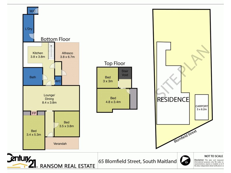 65 Blomfield Street, South Maitland NSW 2320 Floorplan