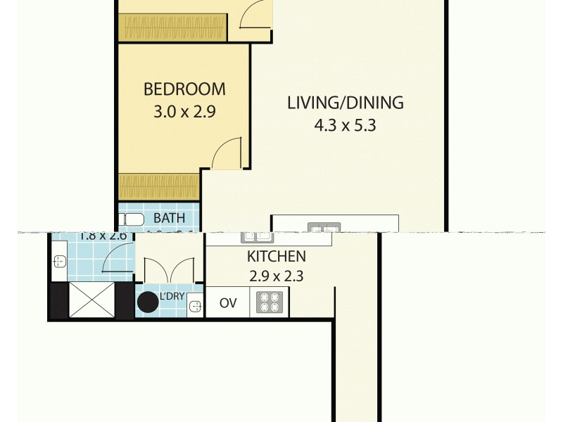 Unit 510/4-8 Bullecourt Street, Shoal Bay NSW 2315 Floorplan