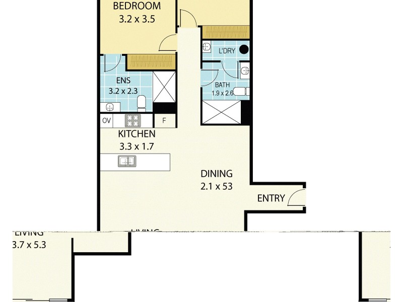 Unit 508/4-8 Bullecourt Street, Shoal Bay NSW 2315 Floorplan