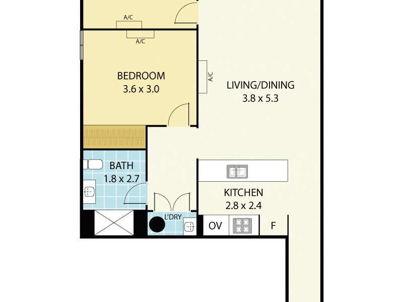 Unit 410/4-8 Bullecourt Street, Shoal Bay NSW 2315 Floorplan