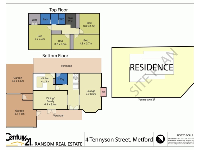 4 Tennyson Street, Metford NSW 2323 Floorplan