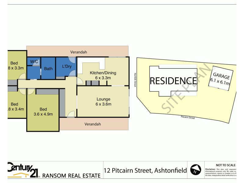12 Pitcairn Street, Ashtonfield NSW 2323 Floorplan