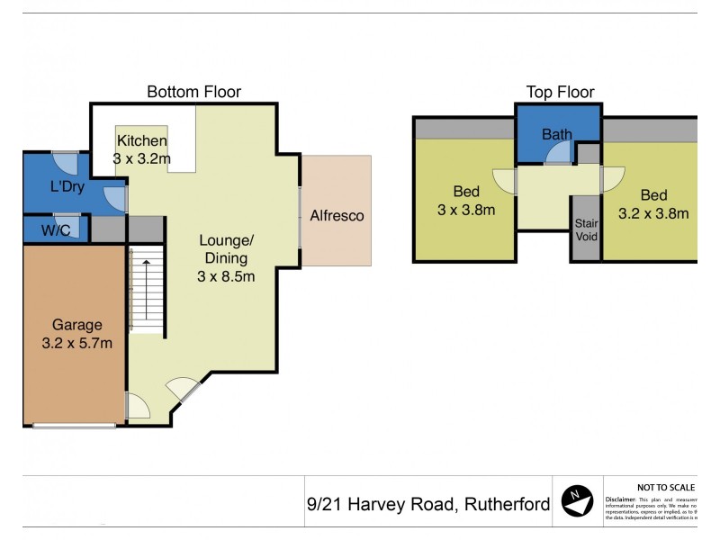 9/21 Harvey Road, Rutherford NSW 2320 Floorplan