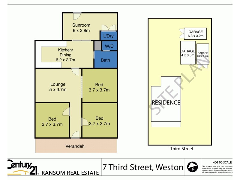 7 Third Street, Weston NSW 2326 Floorplan