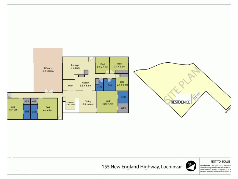 155 New England Highway, Lochinvar NSW 2321 Floorplan