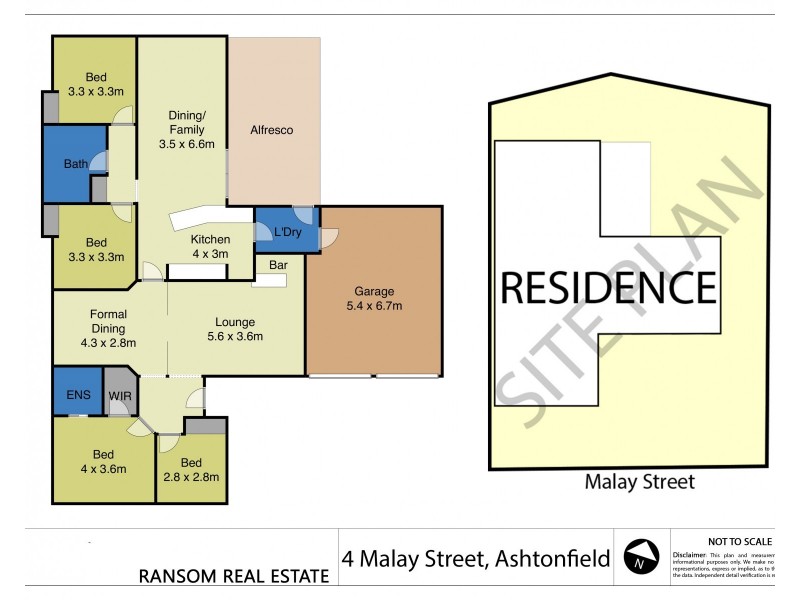 4 Malay Street, Ashtonfield NSW 2323 Floorplan