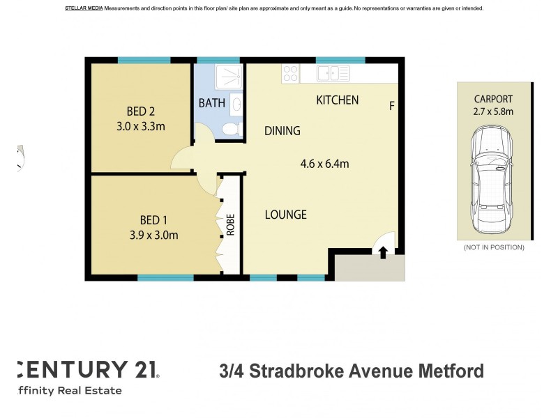 3/4 Stradbroke Avenue, Metford NSW 2323 Floorplan