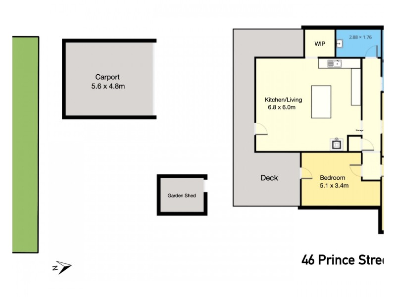 46  Prince Street, Paterson NSW 2421 Floorplan