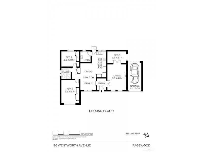 96 Wentworth Avenue, Pagewood NSW 2035 Floorplan