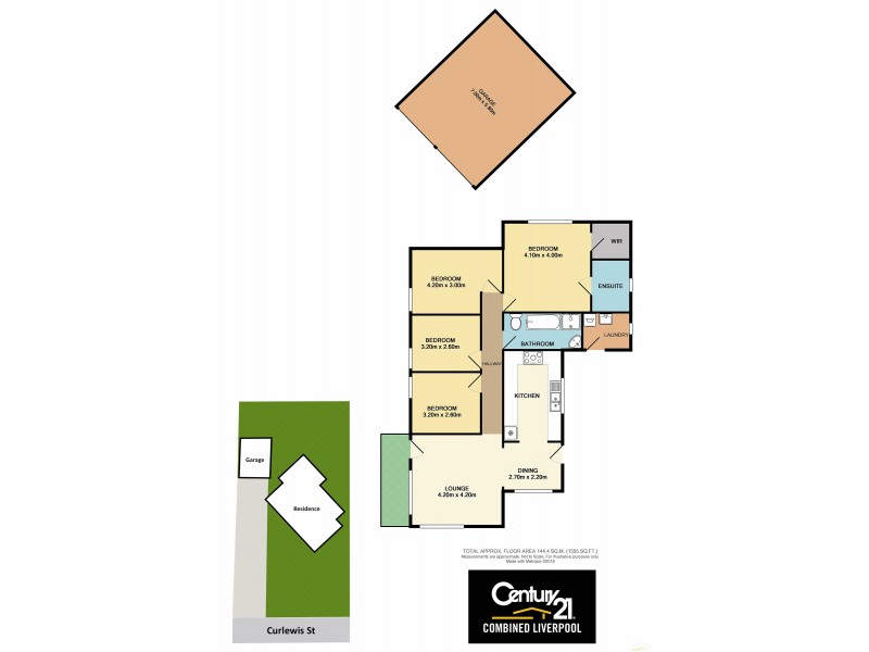 10 Curlewis Street, Ashcroft NSW 2168 Floorplan