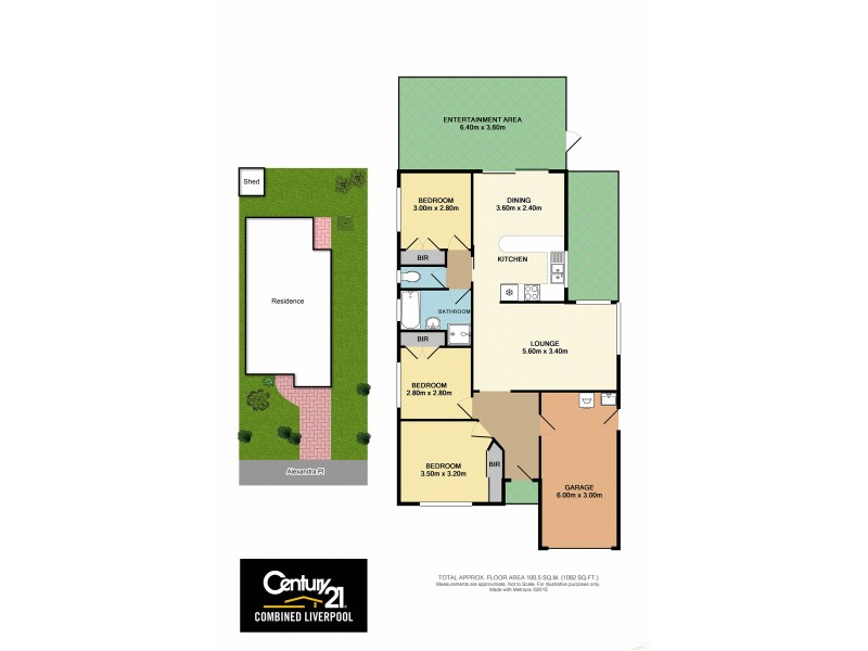 8 Alexandra Place, Glendenning NSW 2761 Floorplan